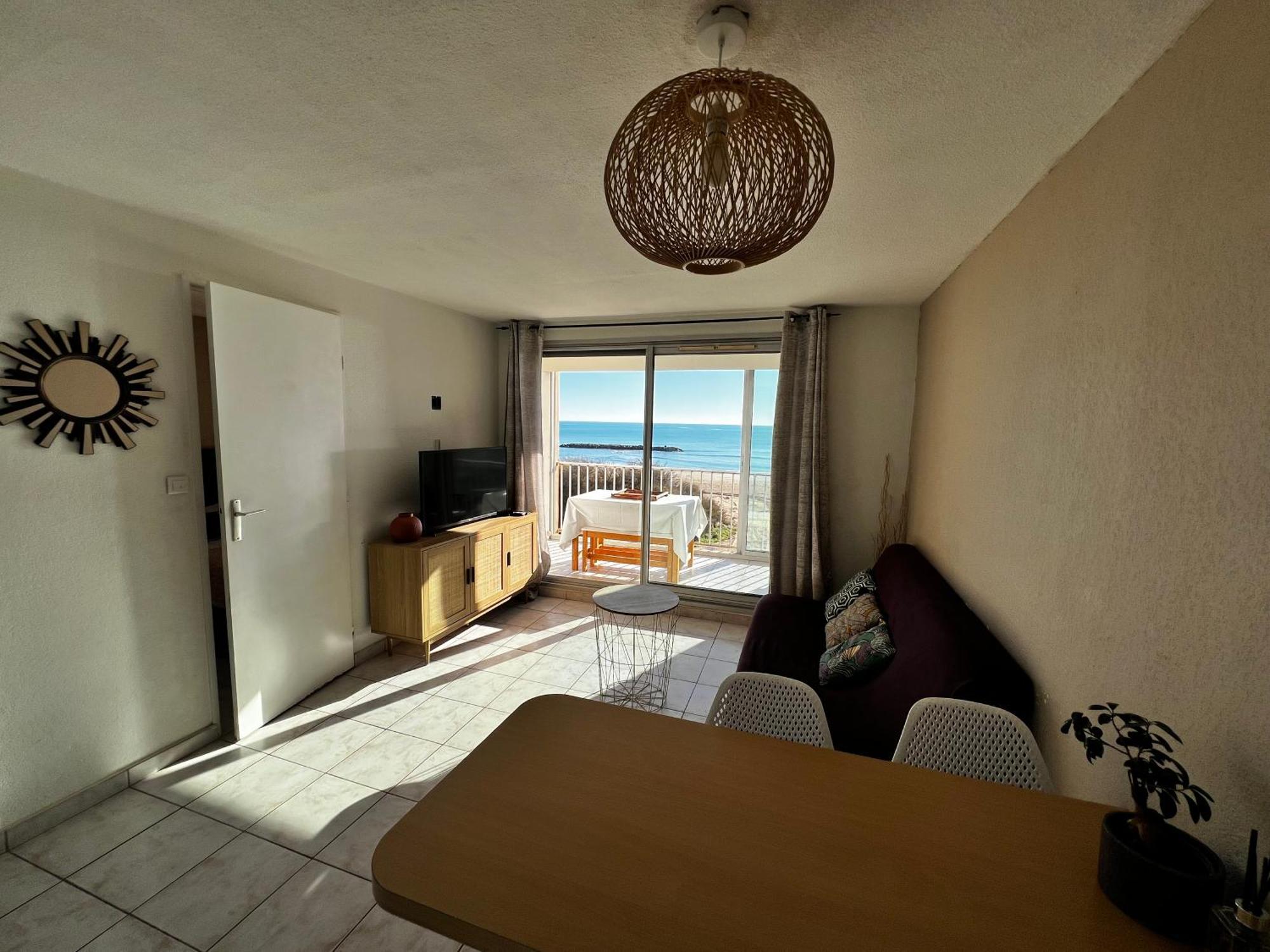 Appartement Vue Mer Valras Plage Bagian luar foto